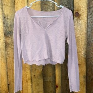 Crop long sleeve